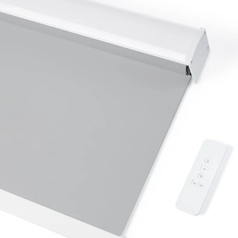 Modern Design 100% Blackout Fabric App Wifi Alexa Smart Powered Electric Remote Control Motorized Roller Blinds For Window