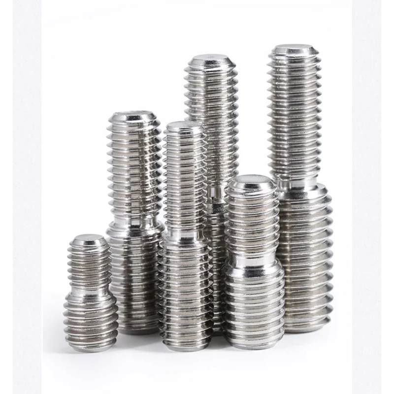 

Thread Adapter Male To Male Bolt M3 M4 M5 M6 M8 M10 M12 M14 M16 304 A2 Stainless Steel Double Head Transfer Screw Bolt 1-10pcs