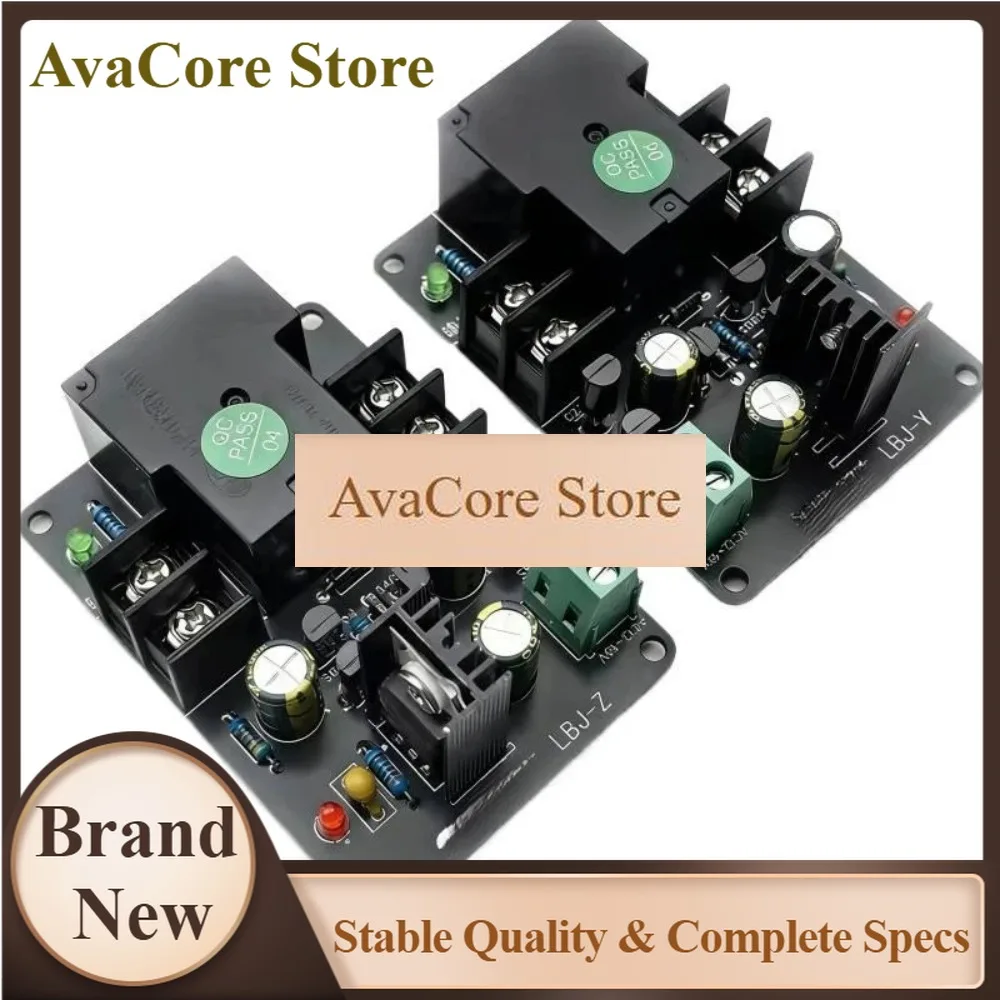 AvaCore2pcs 40A Power Amplifier Speaker Delay Protection Board L+R Stereo High Power AC 12V-18V