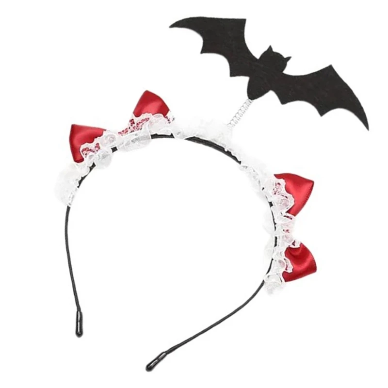 Multifunctional Stylish Headpiece Gothicism Halloween Playfulness Hair Hoop for Daily Wear and Special Occasion DXAA