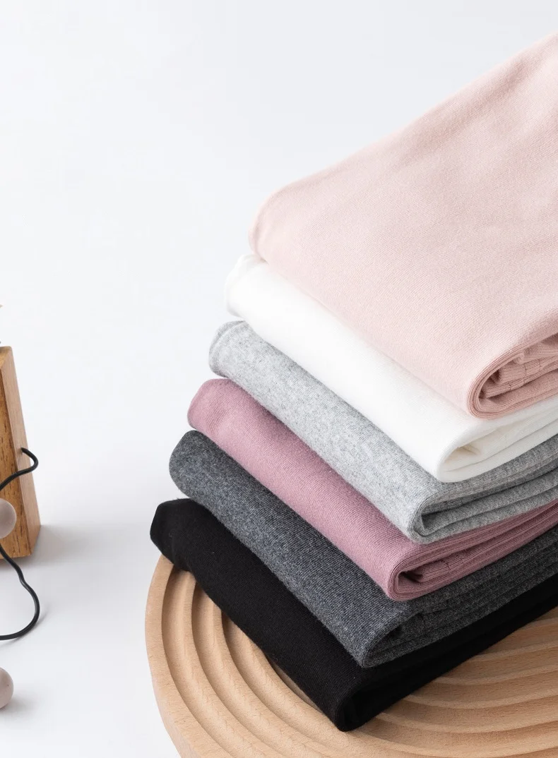 Neue Leggings für Mädchen, schlichte Hosen für Mädchen, lässige, elastische Hosen für Babys, schmale Hosen für Kinder, zum Tragen über anderen Kleidungsstücken, für Frühling und Herbst. – Detail 8
