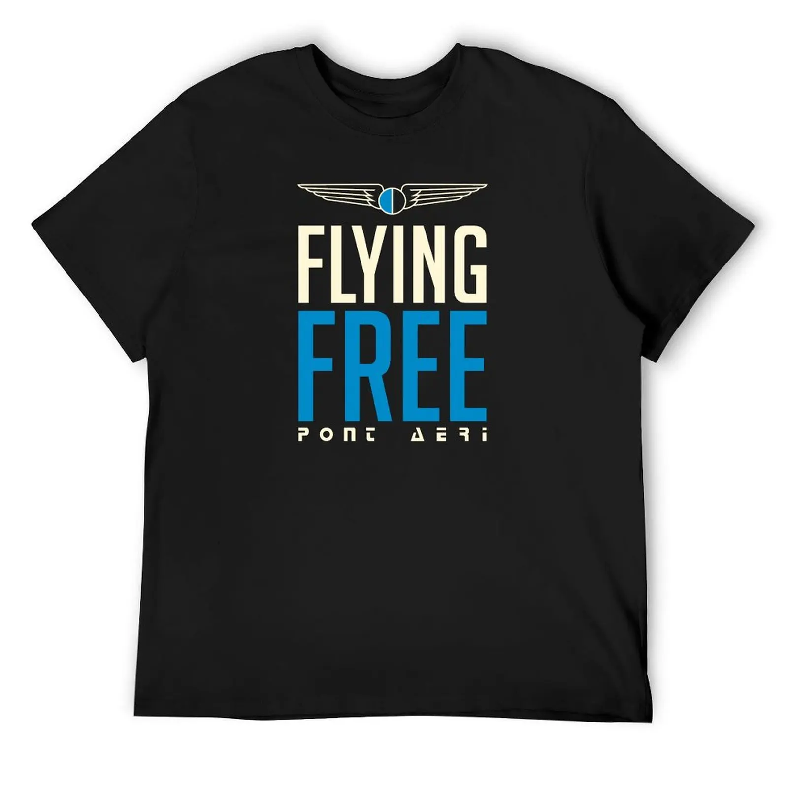

Flying Free Pont Aeri T-Shirt custom shirt new gifts and t-shirts Luxury man cotton t shirt men