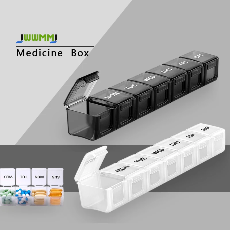 

1Pcs Weekly Extra Large Pill Organizer,XL Daily Pill Box,7 Day Pill Case Oversize Daily Medicine Organizer for Vitamins