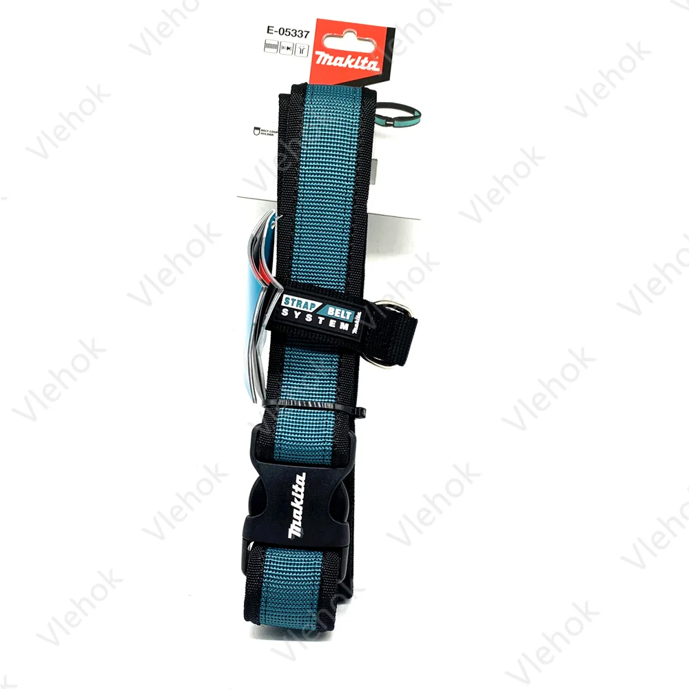 Makita E-05337 Multifunctional Tool Belts Shoulder Strap Adjustable Work Waist Utility Belt Oxford Cloth Repair Kit