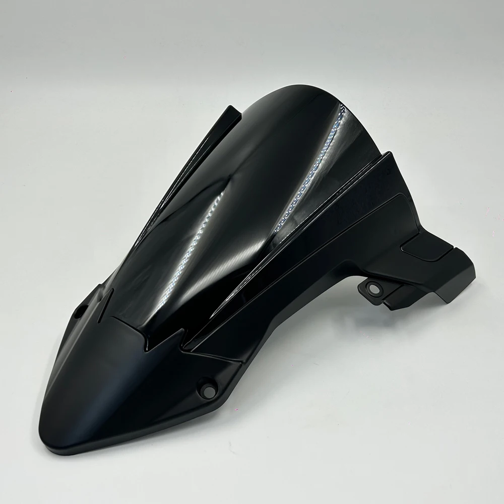 wushao Windschutzscheibe für BMW S1000RR S 1000 RR 2019 2020 2021 2022 2023 2024 2025 Windschutzscheibe Deflektoren Windschutzscheibe Kohlefaser Grau 7
