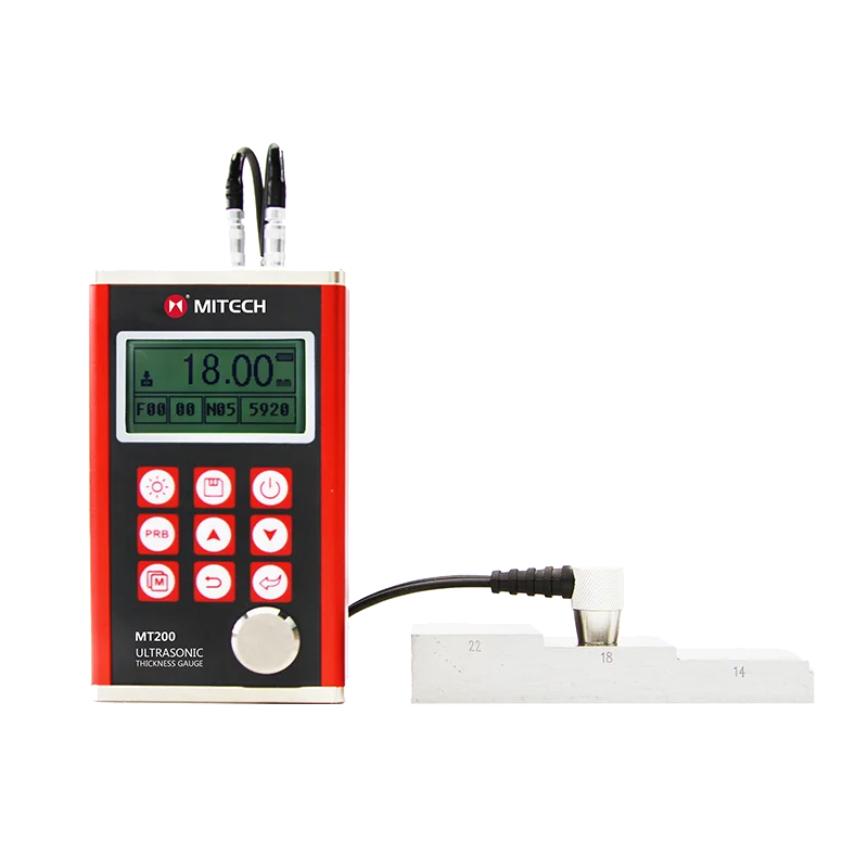 

Industrial high-precision metal ultrasonic thickness gauge MT200