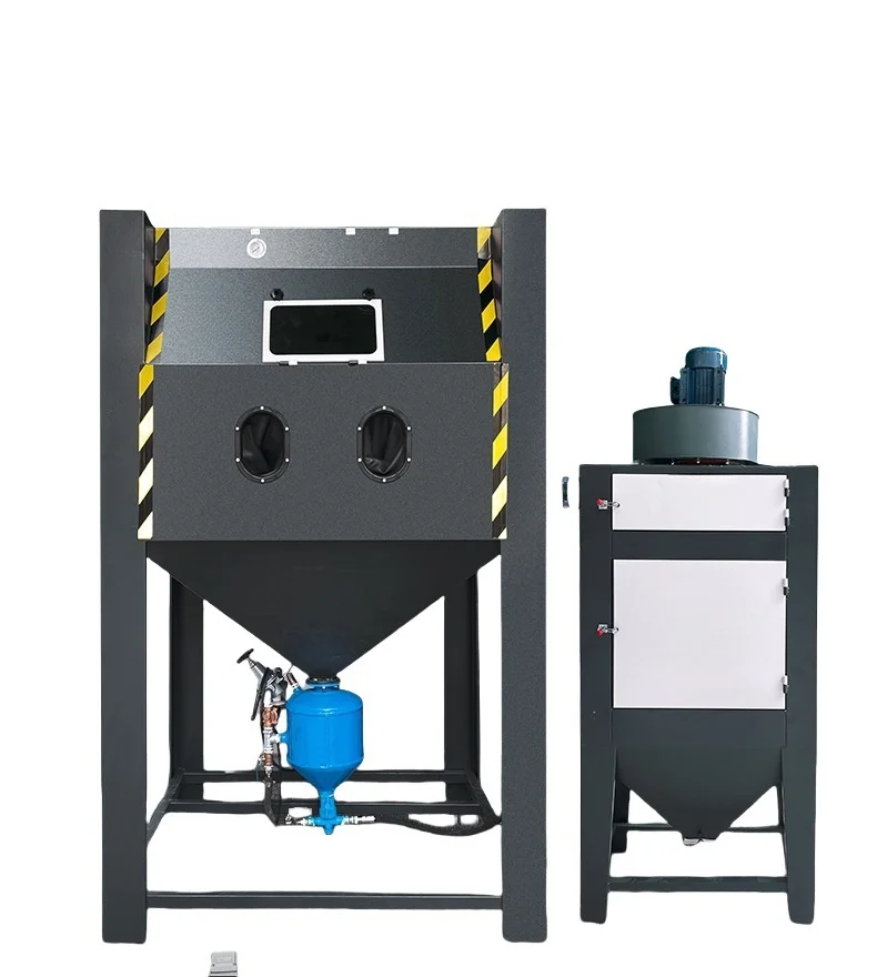 Portable Sandblasting Equipment Vacuum  Sandblaster for  Metal Rust Paint  Refurbishment Treatment