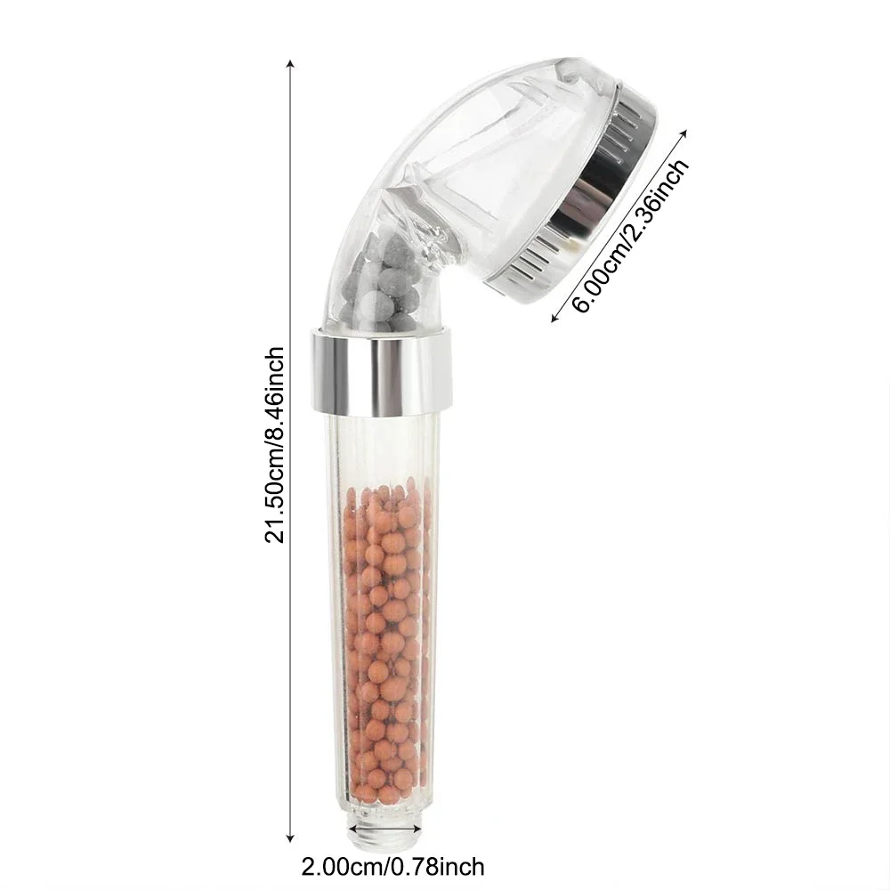 يده أنيون تصفية ارتفاع ضغط تحسين المنزل منتجات الحمام توفير الطاقة رأس دش