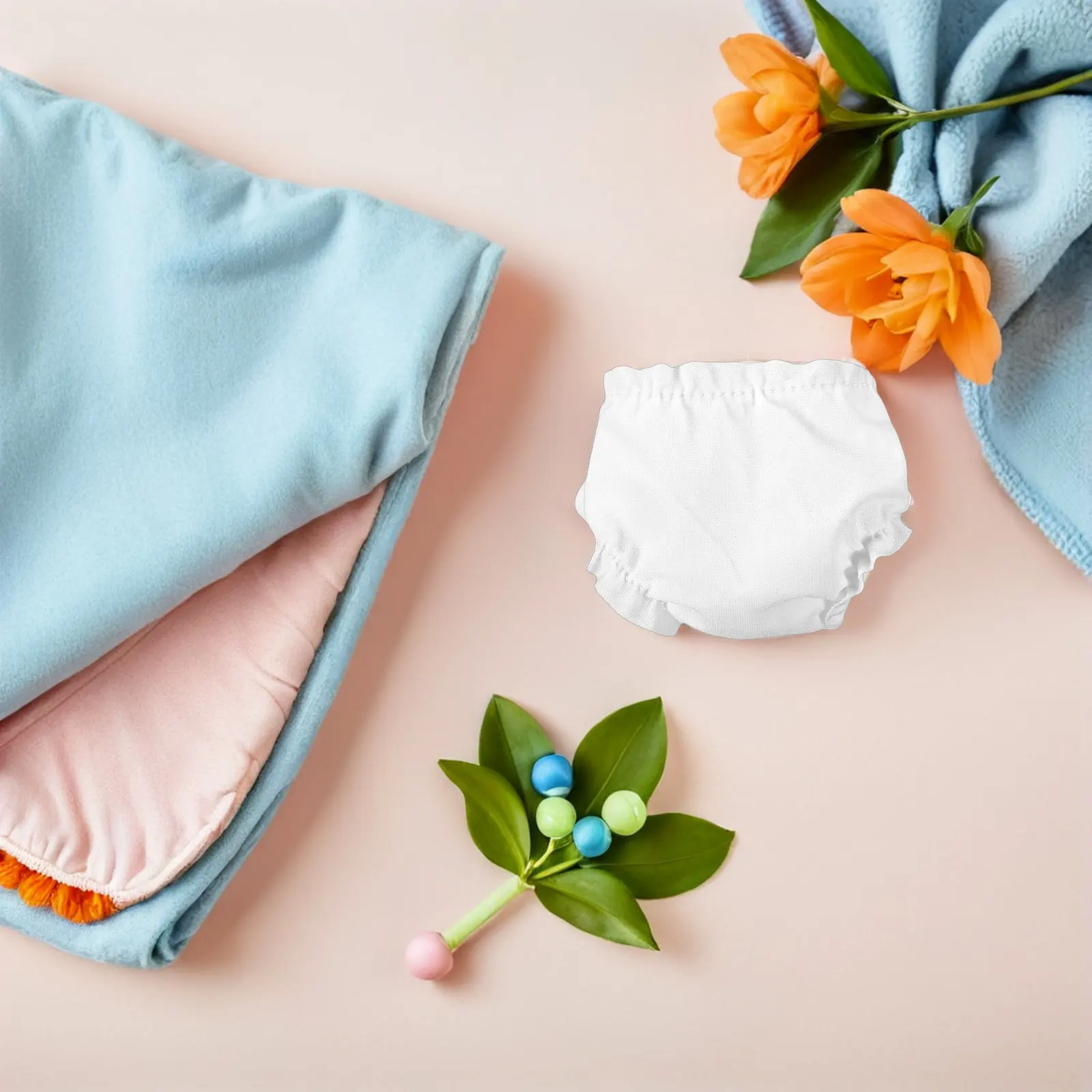 

20Pcs Petite Underwear for Young Girls Creative Play Fashion Outfit Cute Clean Look Diaper Change Role Modeling Gift Idea