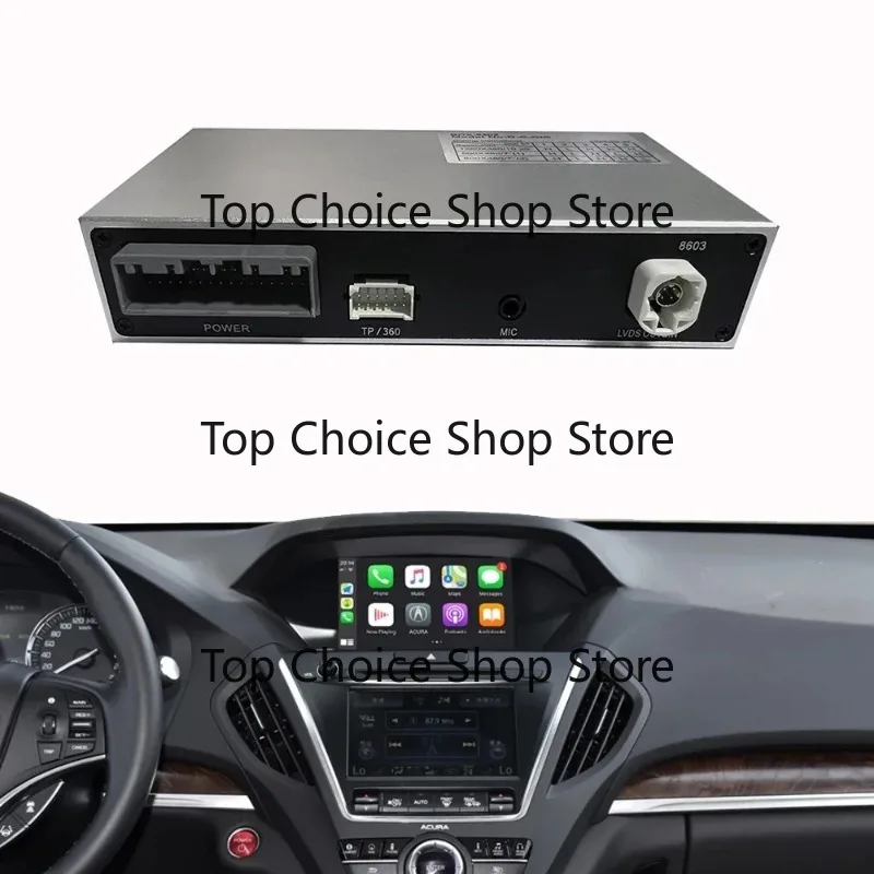 Andr-oid Auto Wireless A-pple Carplay For Hon-da Odyssey 2014-2019  Ai Box Car Player Mirror Link Plug And Play Radio Car Play