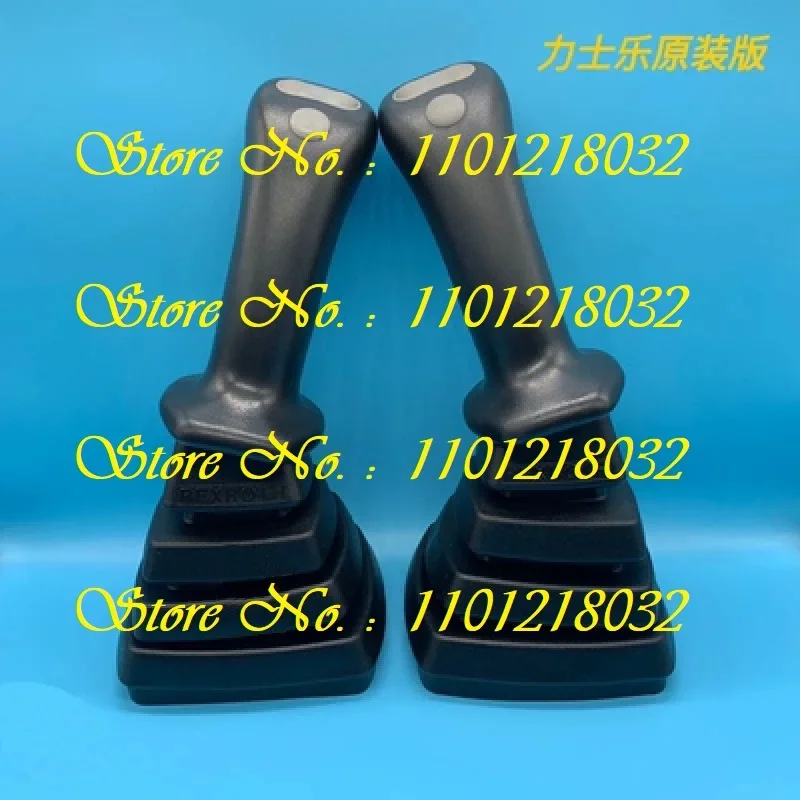 High-Quality Excavator Control Lever Handle Rubber Rexroth Style Three Button Control Lever M12/M14 Screw