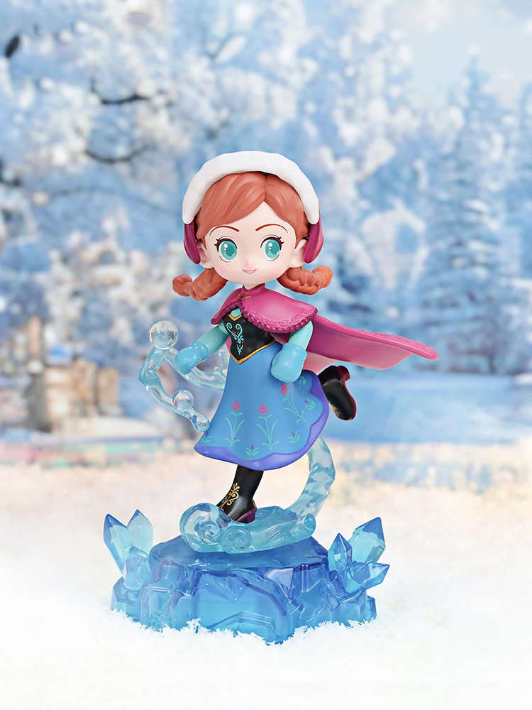 Disney Frozen Magic Series Blind Box Figure Desktop Ornaments Girls Gift Elsa Anna Peripheral Toy Blind Bag