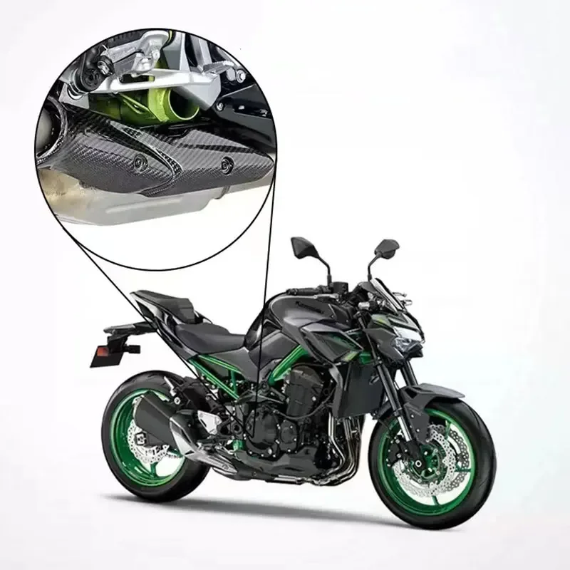 

For Kawasaki Z900 Z 900 Motorcycle Exhaust Muffler Shield Guard Protection Cover Escape Anti ScaldingBoard Fairing Slip On N