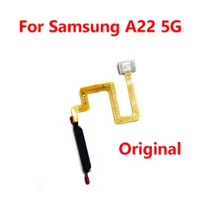 Bilashmart Samsung Galaxy A22 4G 5G Power Switch ON OFF Home Button Fingerprint Touch ID Side Key Flex Cable