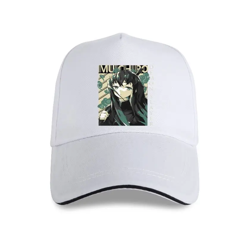 new cap hat  Men Baseball Cap kimetsu no yaiba Demon slayer Muichiro Tokito Women Summer Cotton Tops Anime Harajuku Street