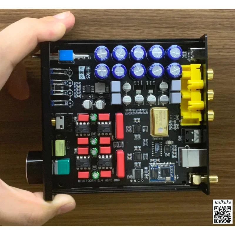 Dual ES9039Q2M Bluetooth 5.4 Decoder QCC3084 QCC5125 QCC5181