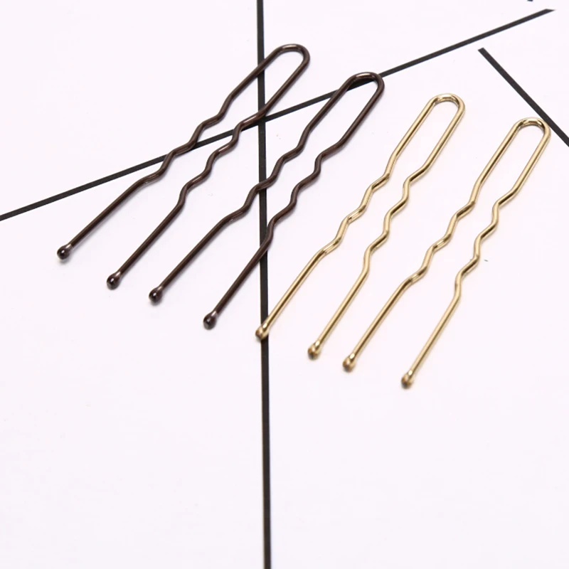 20 stks/set Vrouwen U-vormige Haarspeld Haarspeldjes Bobby Pins Metalen Barrette