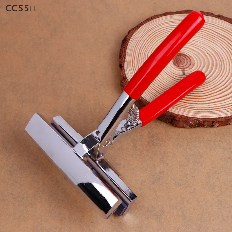 〔CC55〕Szczypce do napinania płótna ze stopu artystycznego, sprężynowy uchwyt do prętów napinających, narzędzie do oprawiania obrazów artystycznych, szeroki czerwony trzonek, narzędzie do malowania olejnego