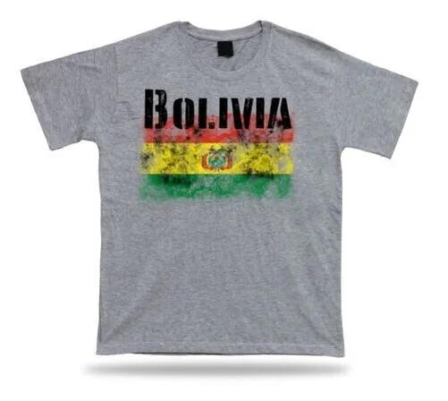 Camiseta con bandera de Bolivia, camiseta con mapa de la ciudad, condor andino, gran textil especial
