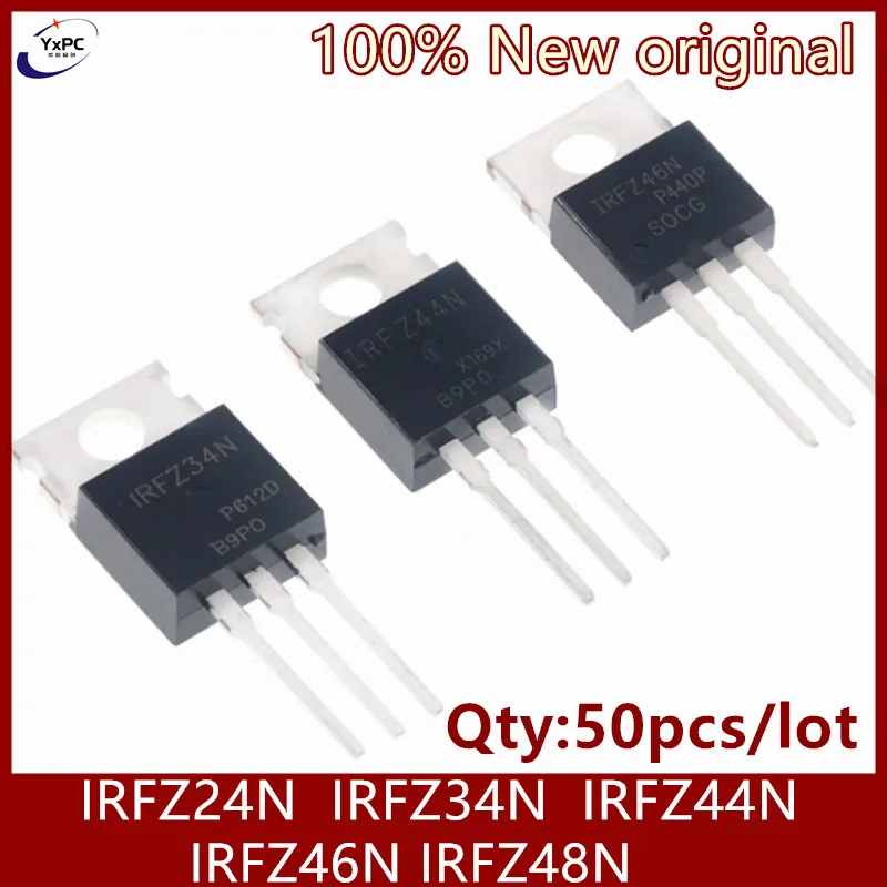 

100% New original IRFZ46N IRFZ48N IRFZ24N IRFZ34N IRFZ44N TO-220 MOSFET