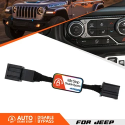 For 2020-2024 Jeep Gladiator JT 2018-2024 Wrangler JL Auto Start/Stop Engine System Eliminator/Delete/Cancel Bypass Device Cable