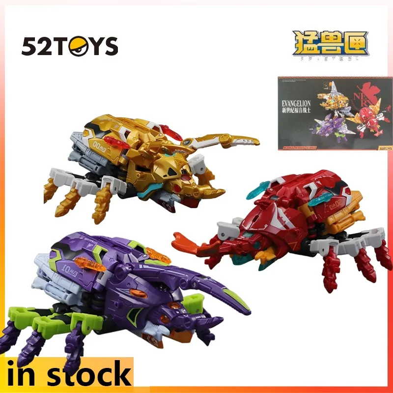 

52TOYS оригинальные продукты BEASTBOX Mecha, подвижный набор EVA Beetle, аниме, экшн-фигурка, модель игрушки, украшения, подарки для мальчиков