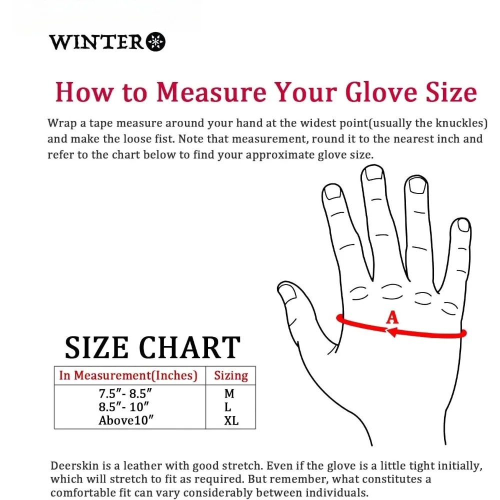 قفازات شتوية دافئة فائقة النعومة مع جلد سويدي منقسم وعزل Thinsulate 3M للطقس البارد للرجال والنساء