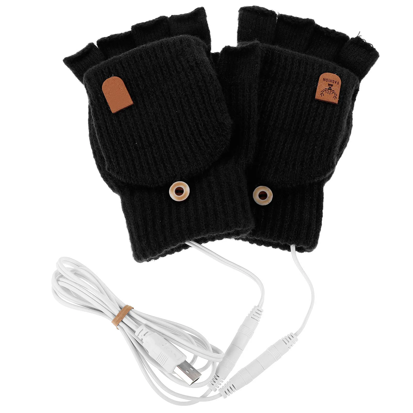 

USB Touch Screen Heating Gloves Bike for Men Bicycle Warm Riding Reflective Miss