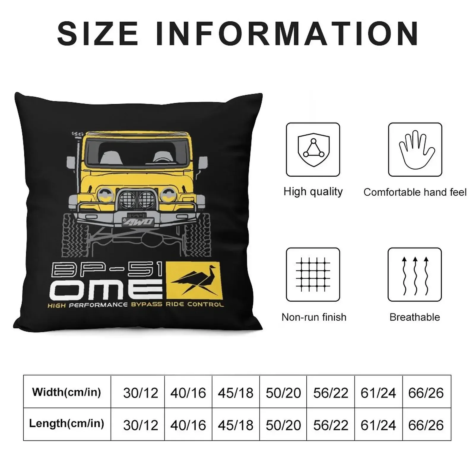 Old Man Emu Suspension 4x4 ARB Throw Pillow Decorative pillow case Pillowcases Sofa Cover Cushions Cover pillow