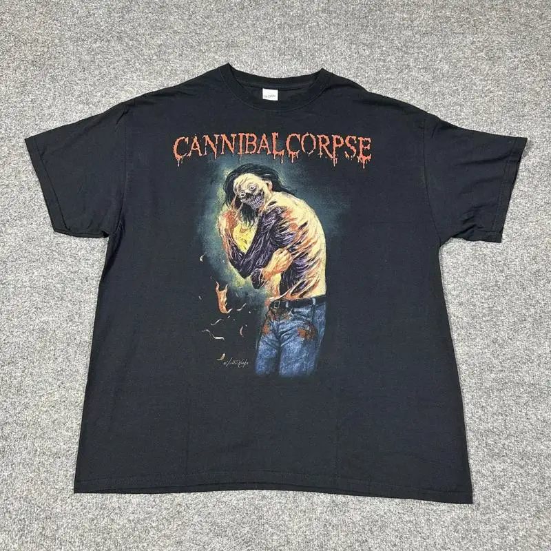 

Футболка Cannibal Corpse, размер XL, Decibel Magazine Tour, 2019, черный металл, трэш, НОВАЯ