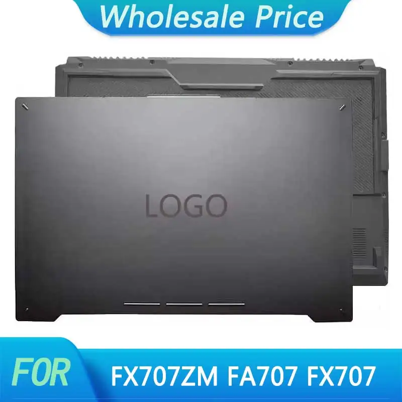 New For FX707ZM FA707 FX707 Laptop LCD Back Cover Front Bezel Upper Palmrest Bottom Base Case Keyboard Hinges