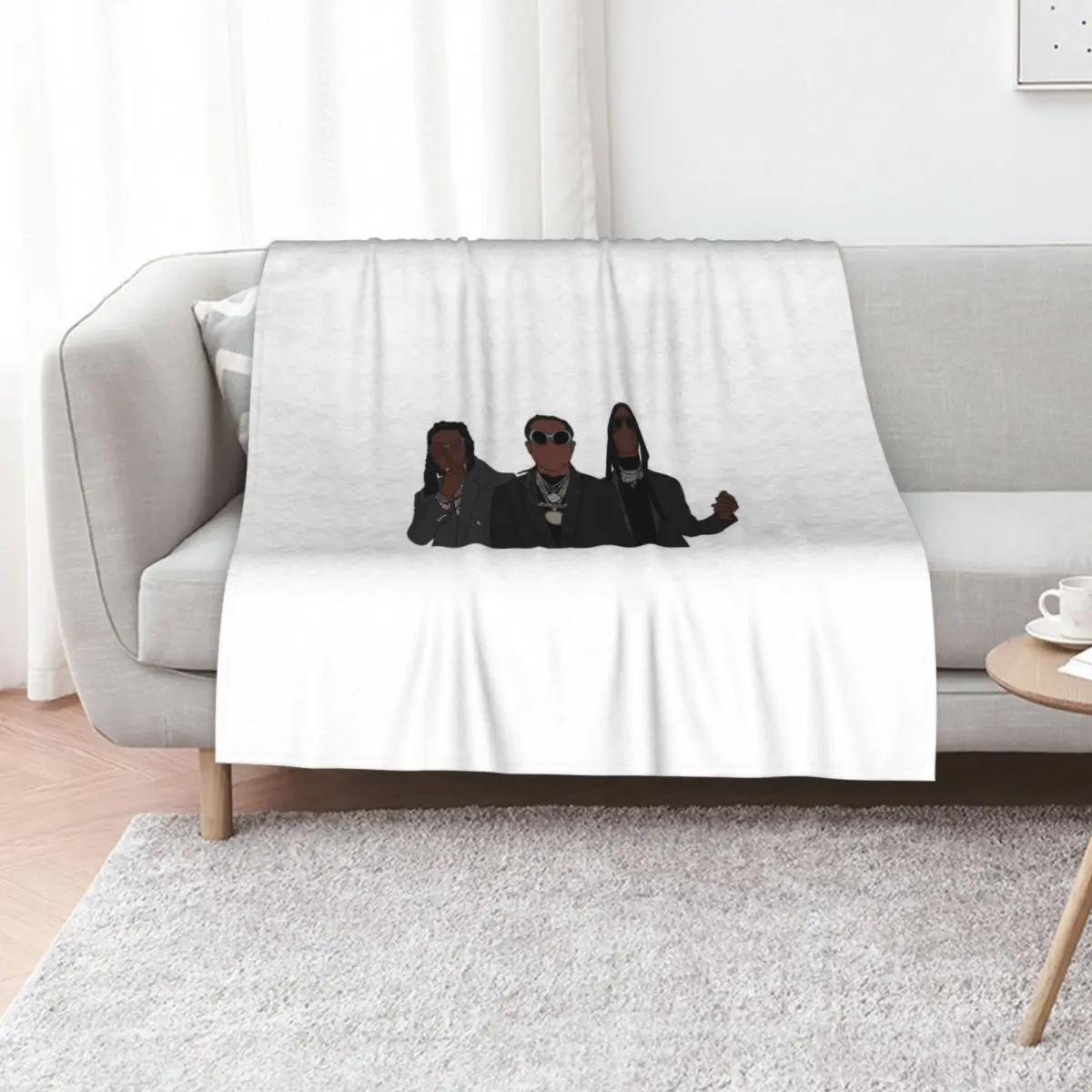 The Migos Throw Blanket Quilt For Sofa Thin Giant Sofa For Baby Kid'S heavy to sleep Blankets