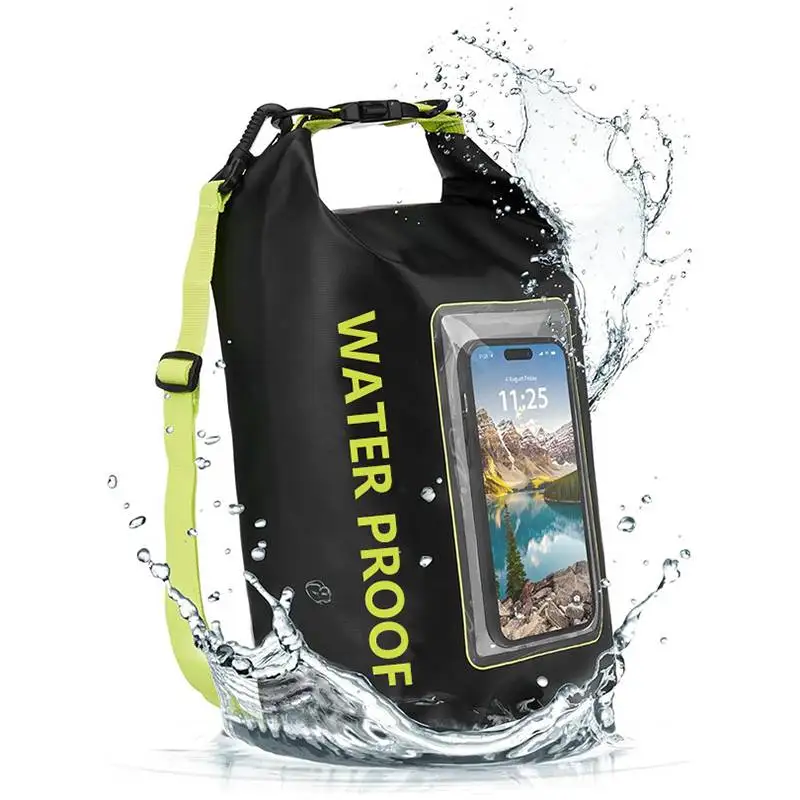 Waterproof PVC Swimming Bucket Bag Diving Rafting Floating Shoulder Outdoor Beach Sports Kayaking Travel Crossbody Bags XA46WA