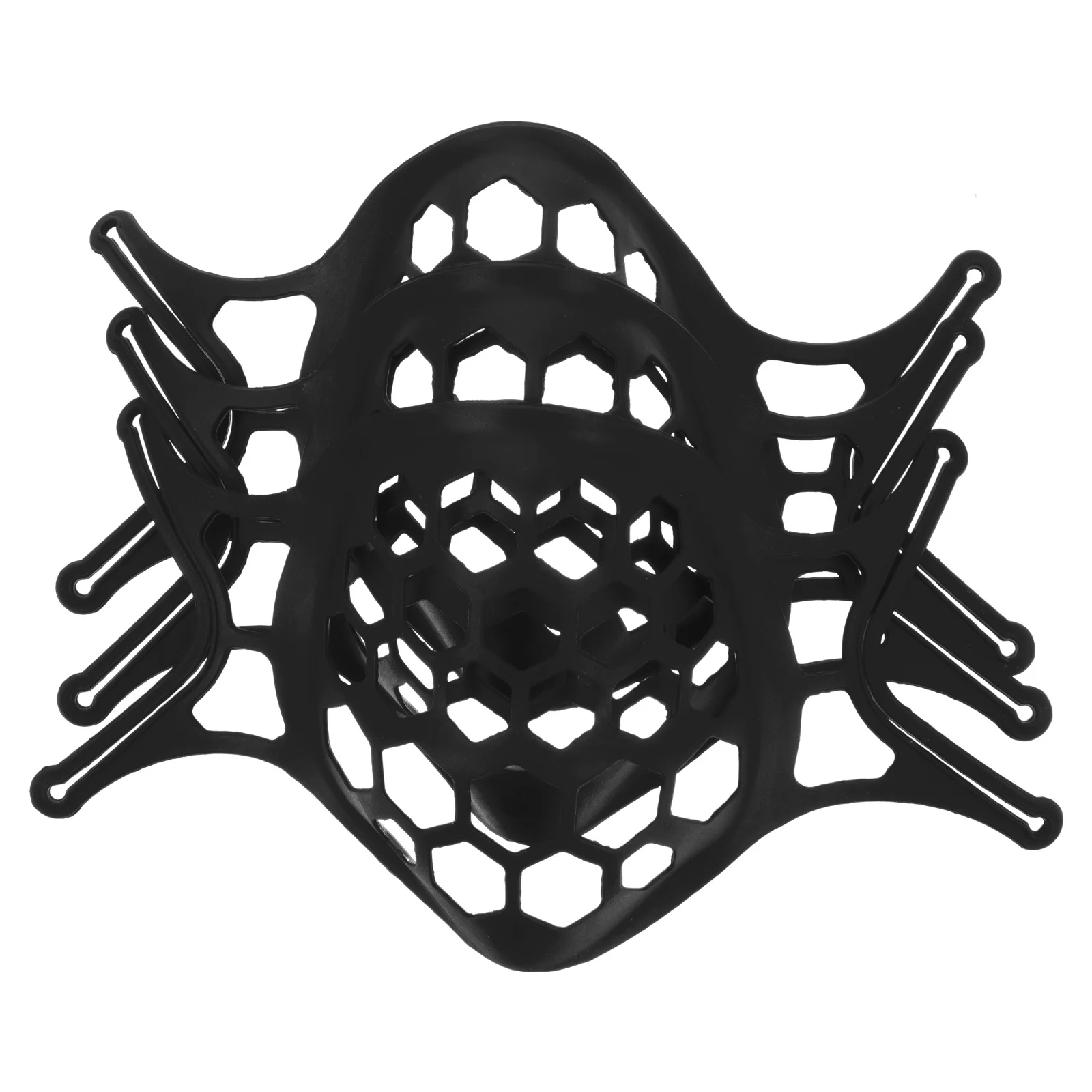 

3pcs Bracket Durable Stand for Mask Support Bracket Adults Black Silicone 3D Face Mask Inner Support Health Care Accessory