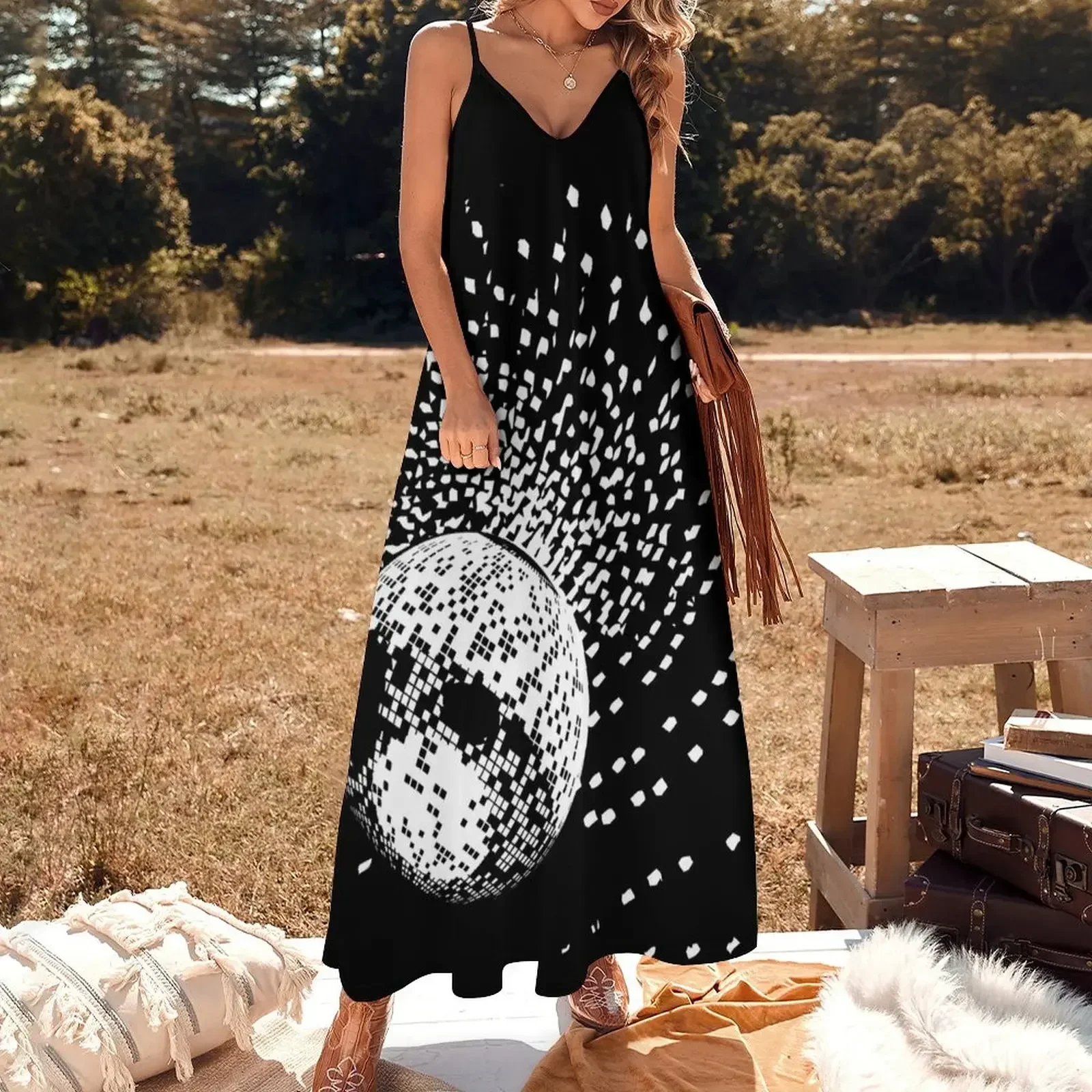 Disco Ball Sleeveless Dress clothes for women birthday dress for women dress women summer