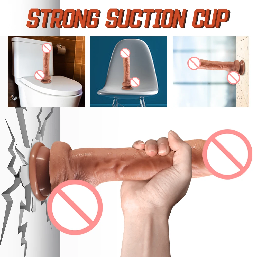 Telescopic Vibrating Thrusting Realistic Dildo Female Masturbation Suction Cup Masturbators Penis Remote Control Dick For Women - Image 3