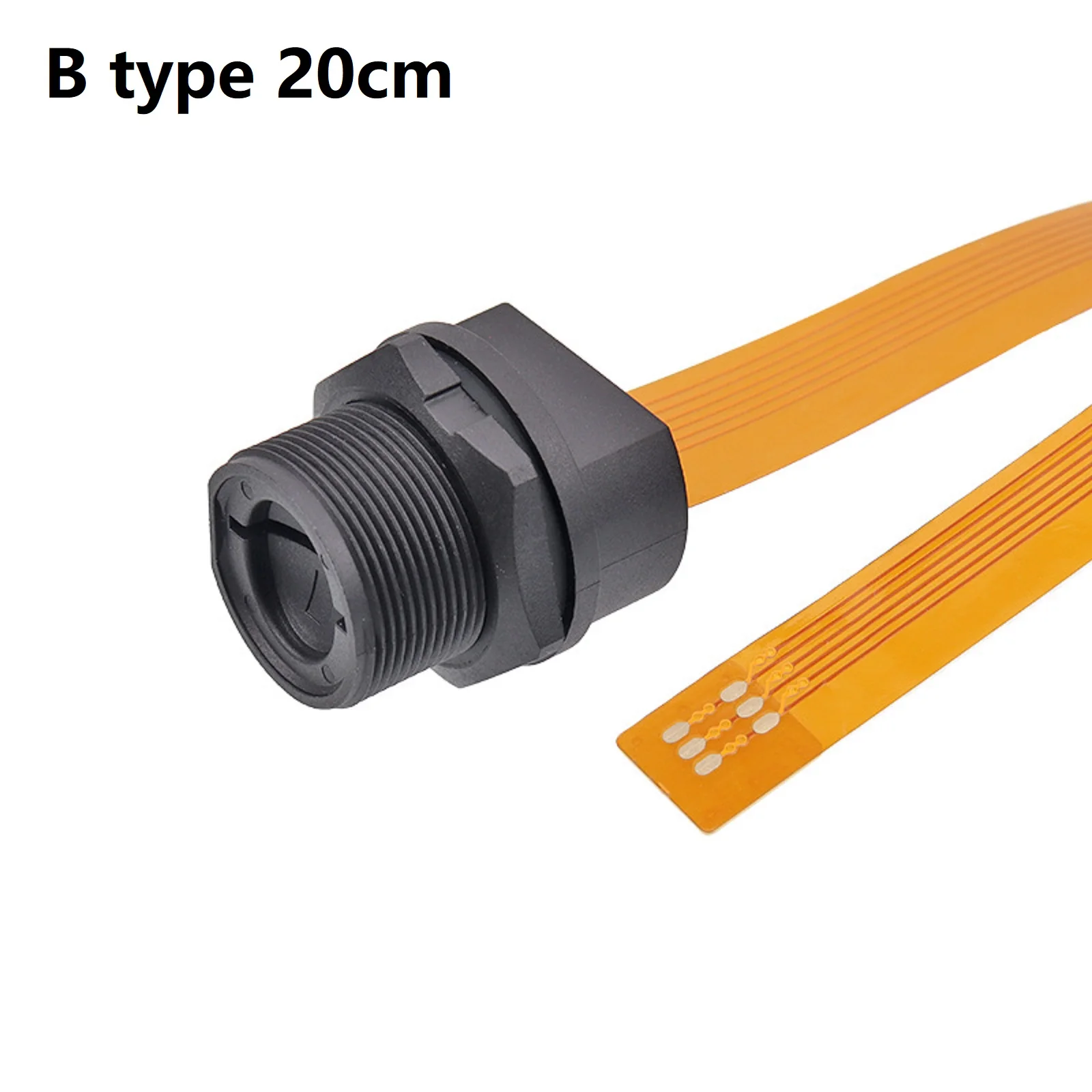 E13 Threaded IP67 Waterproof Connector SIM Socket Flexible Extension Cable High Speed Expansion Connector Memory Card Socket