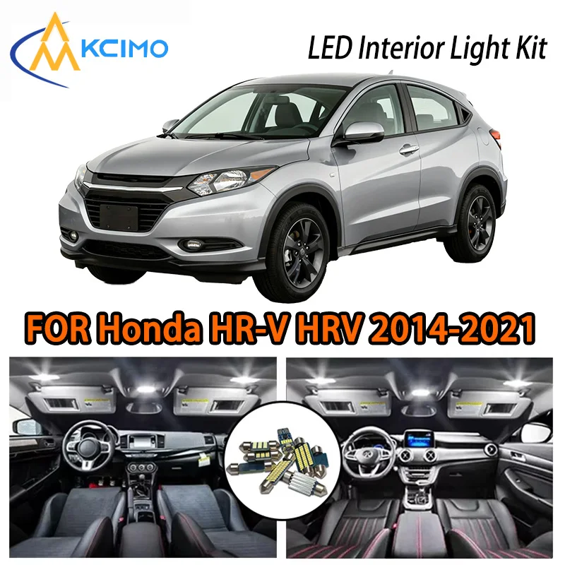 

KCIMO For Honda HR-V HRV 2014-2021 Premium LED Interior Kit - 2 Colors , Quick Installation, Long-Lasting