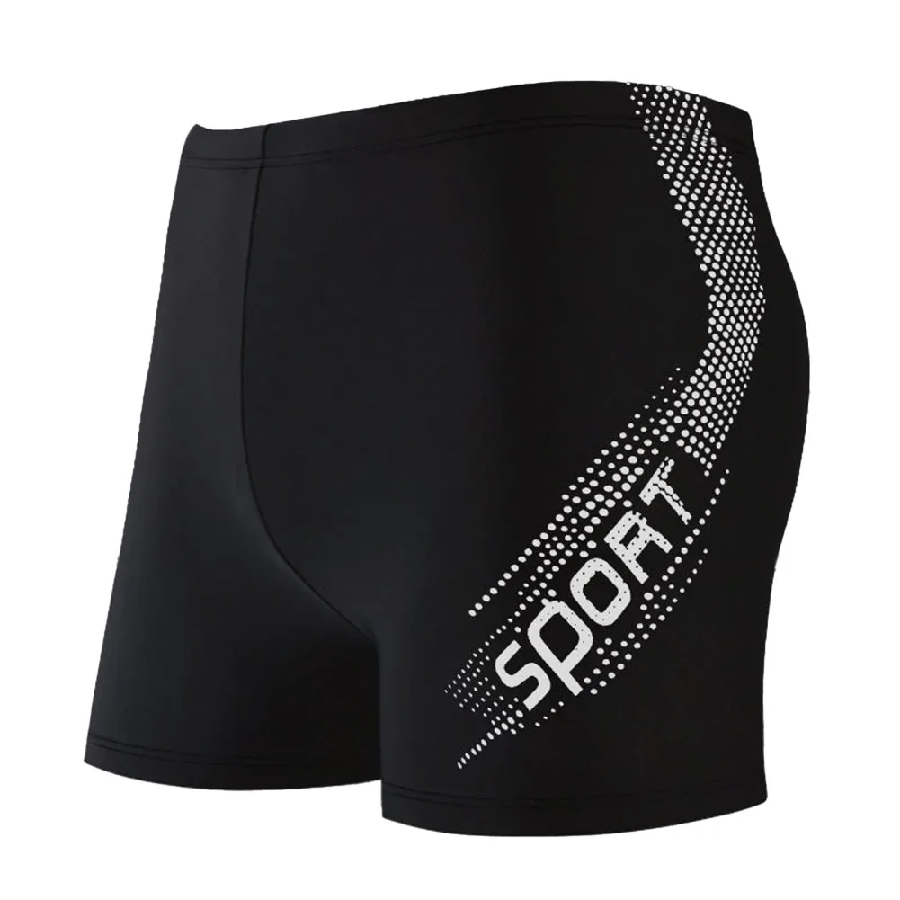 Beach Sports Men Bathing Trunks Comfortable Swimming Shorts For Men Shorts Comfortable Waistband Flat Angle Design