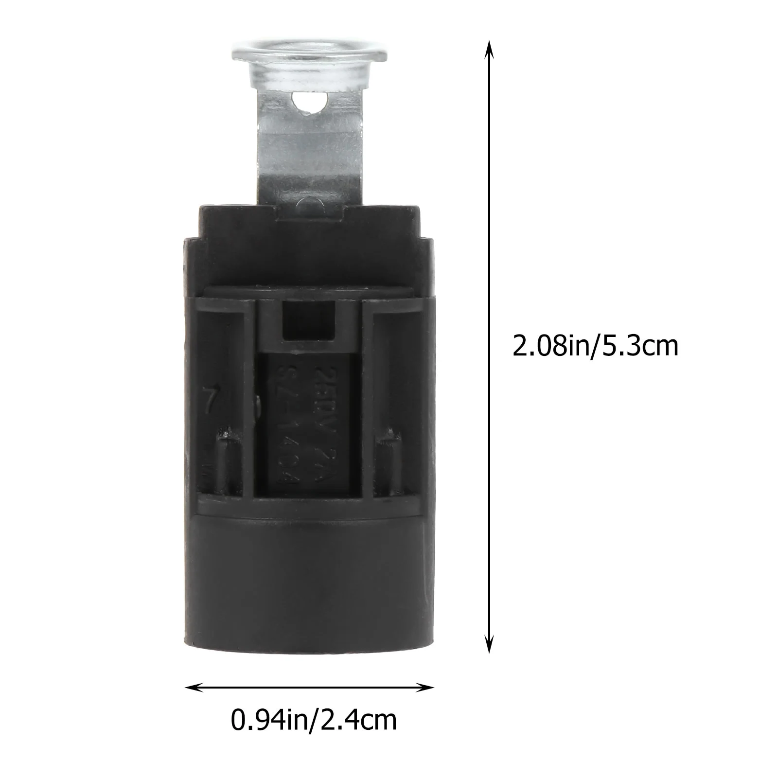 

10pcs E14 C Lamp Holder Plastic Base Small Screw Mount Black LED Bottle C elabra Light Fixture Safe Durable