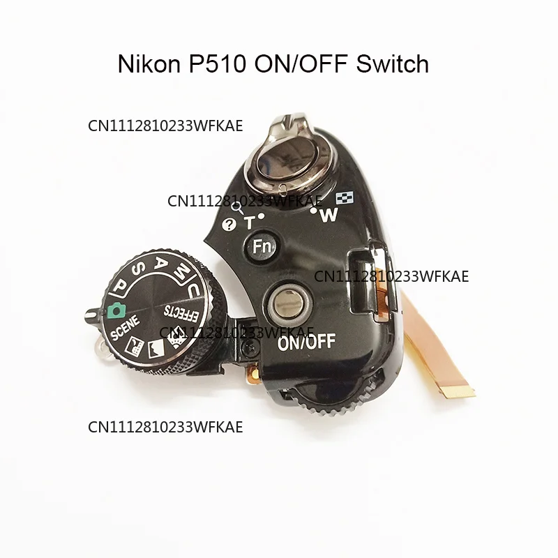 Original For NIKON P510 ON/OFF Switch  Shutter Button with Camera Repair Parts
