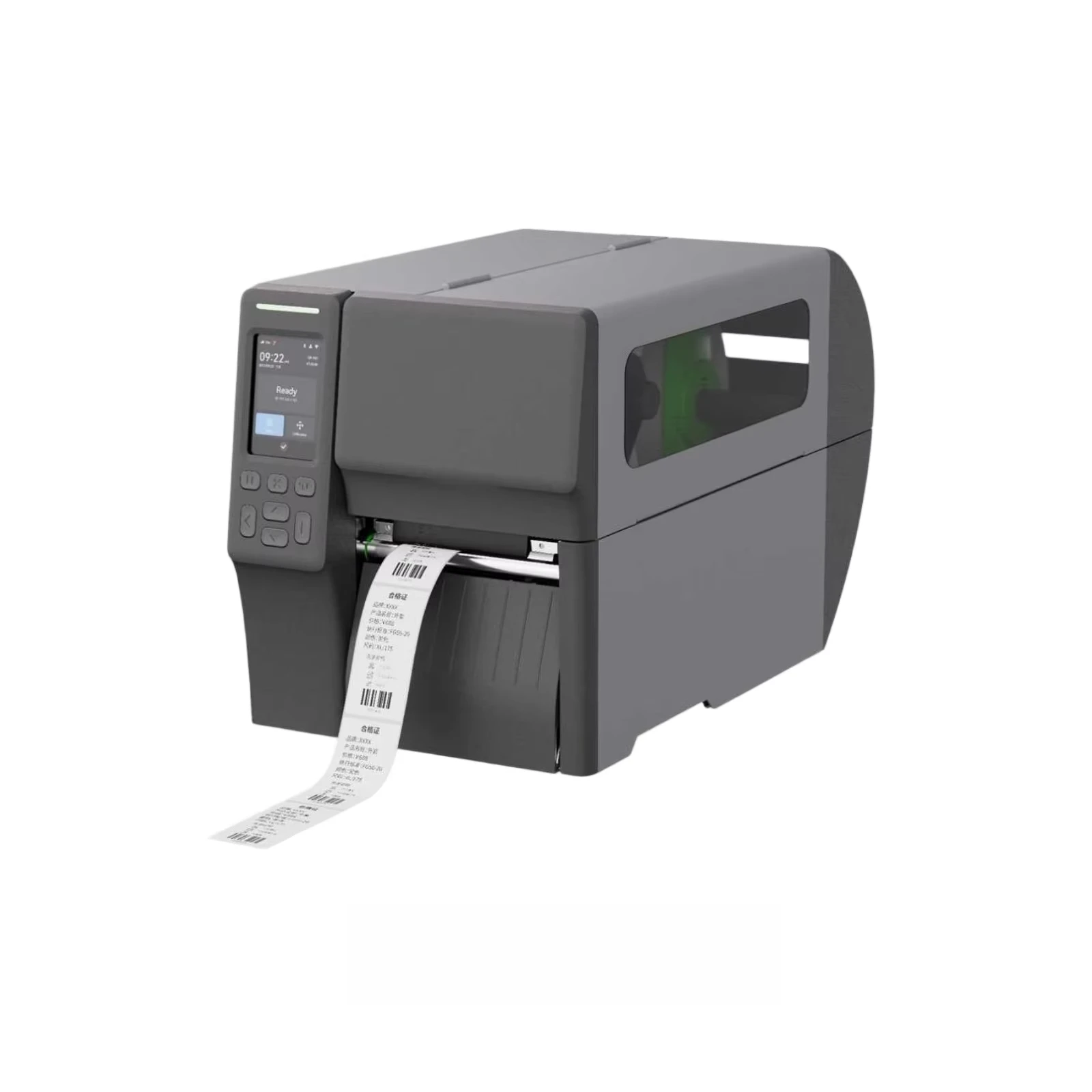 600dpi Industrial High-speed  Cloth Wash Care Label Printer Supports MOS ,  WiFi Model Thermal Ribbon Printer Barcode