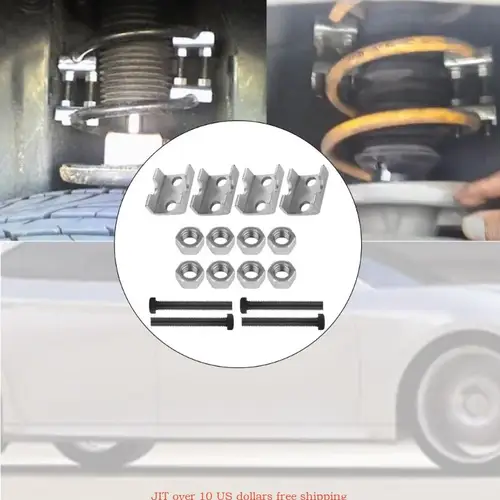 Imagen 2 del producto Espaciador de resorte ajustable de 2 vías, espaciadores de resorte de elevación o inferior, herramienta de puntales de resorte helicoidal de compresor de resorte helicoidal de 2 uds.