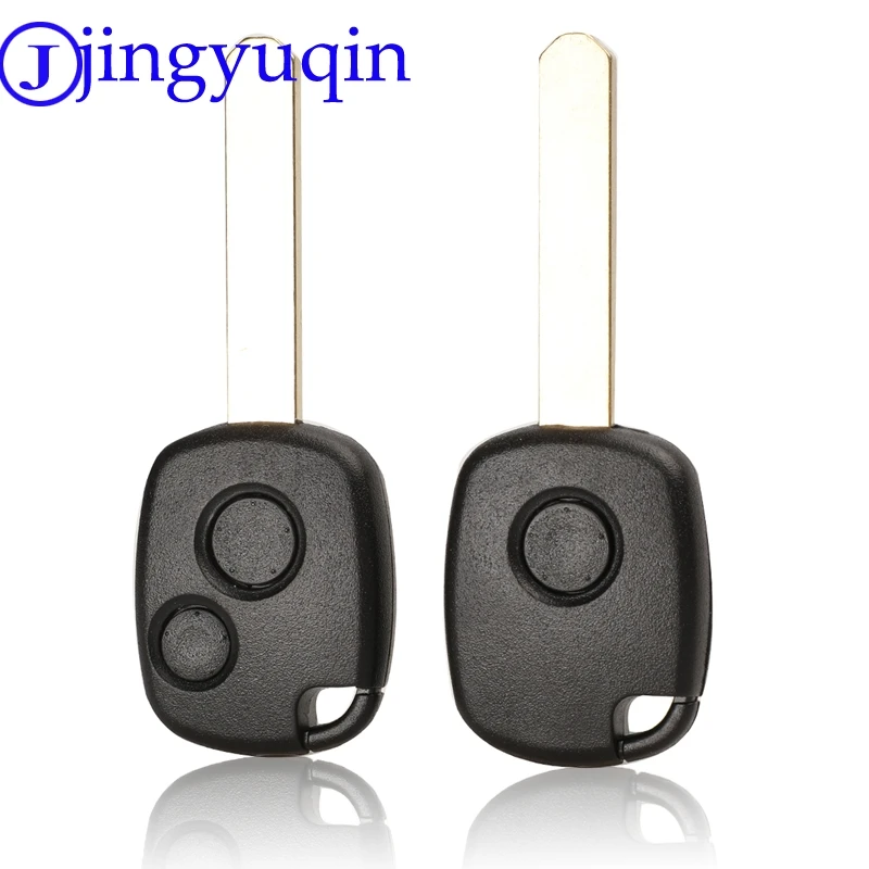 

jingyuqin 10ps 1/2 B Remote Blank Car Key Shell Case Cover Fob For Honda Odyssey Uncut Blade