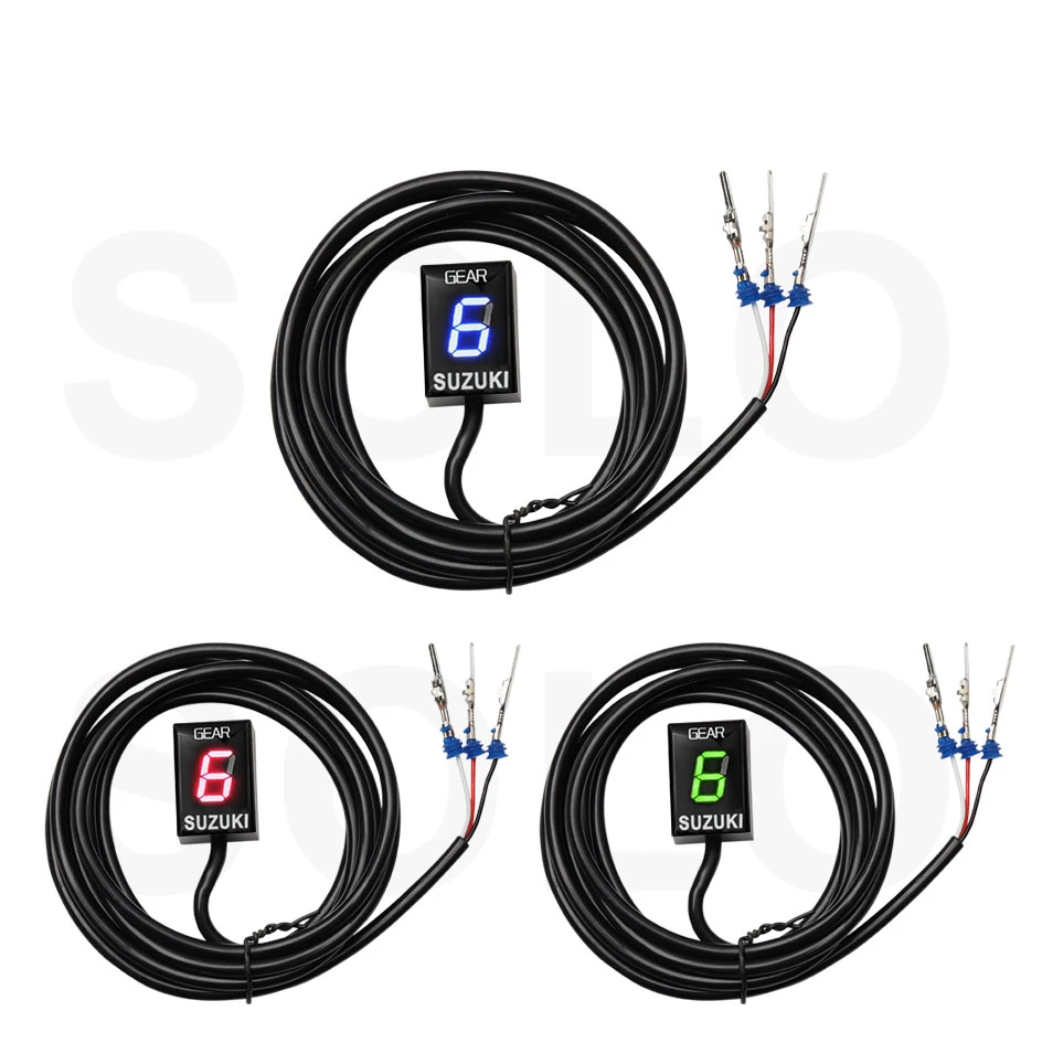 For SUZUKI DL650 V-Strom DL 650 VStrom DL 1000 DL1000 Boulevard C50 M50 M90 C90 C109R/T Motorcycle Gear Indicator1-6Gear Display view 4