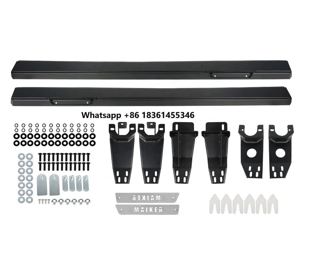 

For Wrangler JL Maiker Manufacturer Accessories Running Board With Light Offroad Side Step