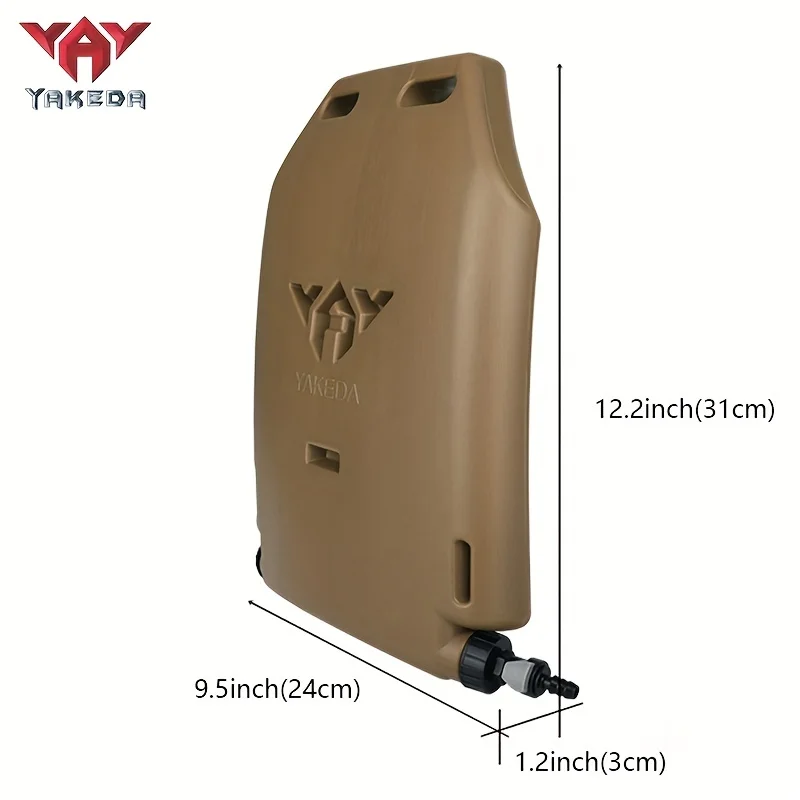 YAKEDA Portabotellas MOLLE resistente para chaleco táctico - imagen 4