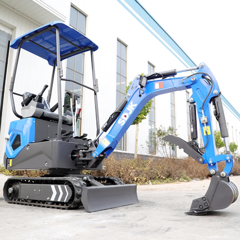 

Hot Sale Mini Excavator 1.2 Ton Small Digger Hydraulic Micro Excavator Machine EPA EURO 5 Kubota Engine New Crawler Excavator