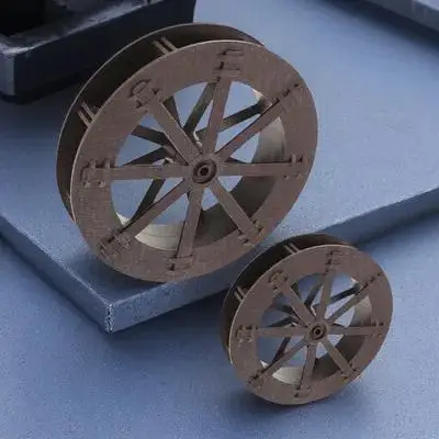 

2pcs Diy Fish Tank Fountain Micro Water Wheel Decor For Aquarium Garden Desktop Waterfall Accessories Rockery Water Decor