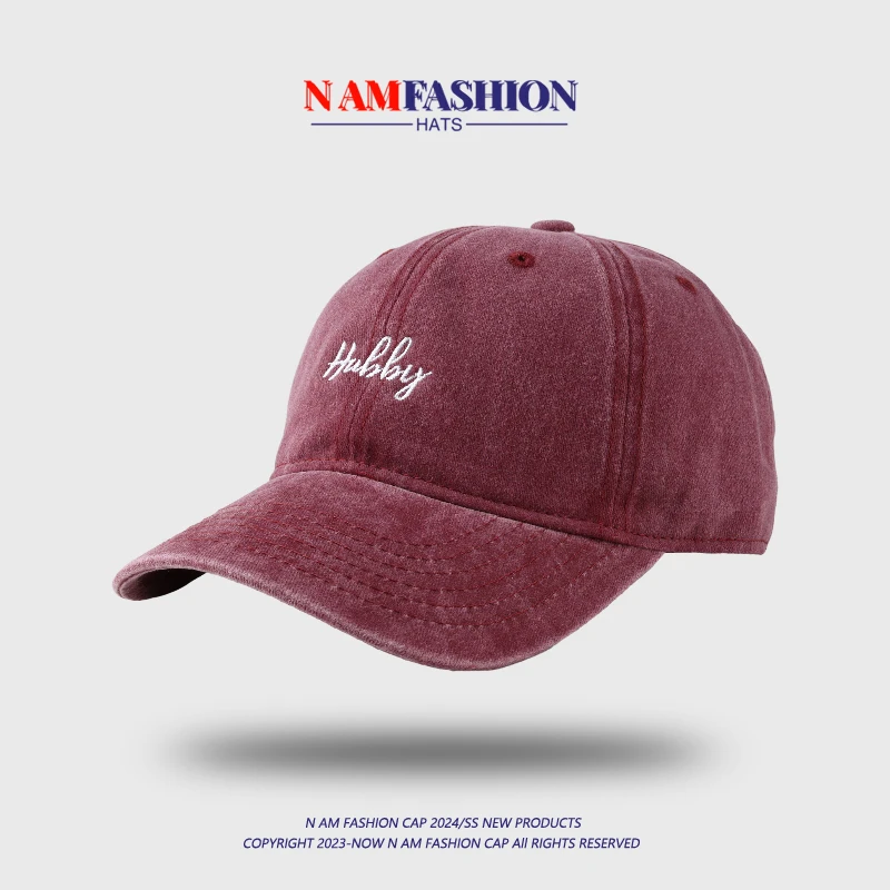 Cotton Baseball Hat Men's and Women's Korean-Style Casual Fashion Brand All-Match Soft Top Sun Protection Sun-Poof Peaked Cap